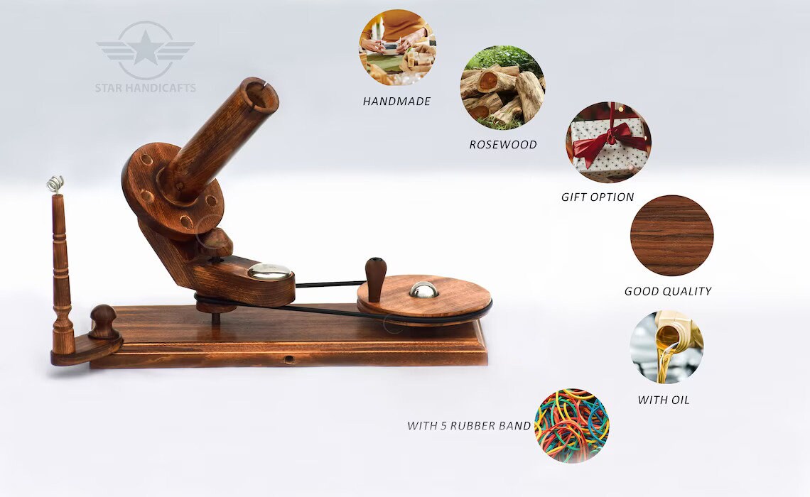 Yarn Winder and Swift Yarn Winder Combo Handoperated Ball Etsy Canada