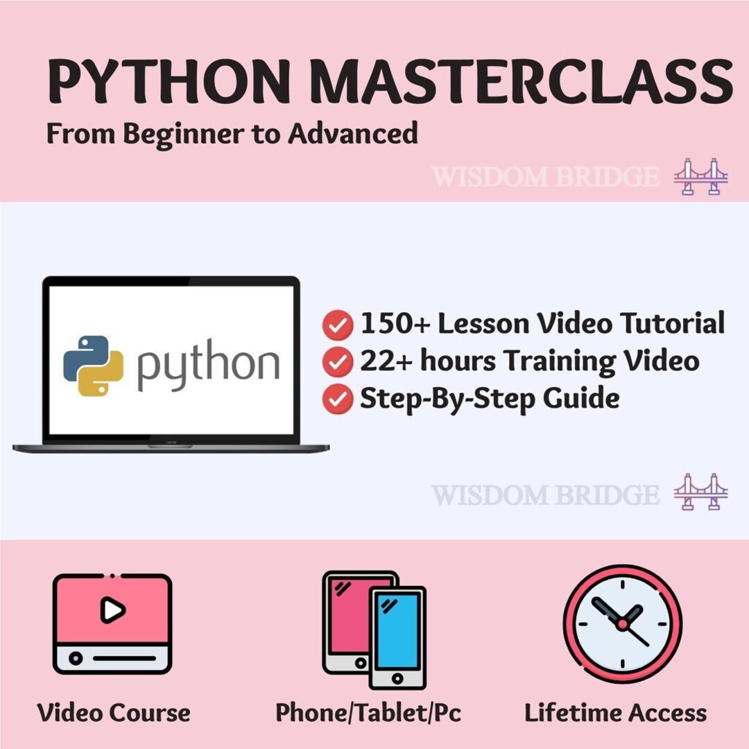 Python Mastery in 2022: Comprehensive Video Course for Beginner to ...