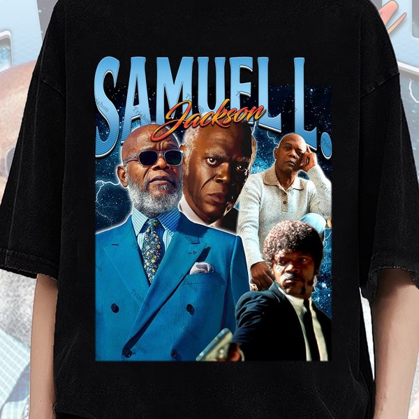 Retro Samuel L Jackson Shirt -Samuel L Jackson Tshirt,Samuel L Jackson T shirt,Samuel L Jackson T-shirt,Samuel L Jackson Merch,Pulp Fiction