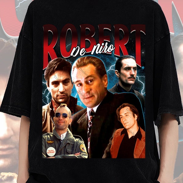 Retro Robert De Niro Shirt-Robert De Niro Tshirt,Robert De Niro T-shirt,Robert De Niro T shirt,Robert De Niro Tee,Killers of The Flower Moon