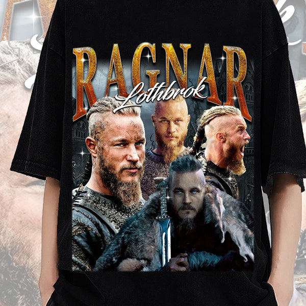 Retro Ragnar Lothbrok Shirt -Ragnar Lothbrok Tshirt,Ragnar Lothbrok T-shirt,Ragnar Lothbrok T shirt,Ragnar Lodbrok Shirt,Ragnar Lodbrok Tee