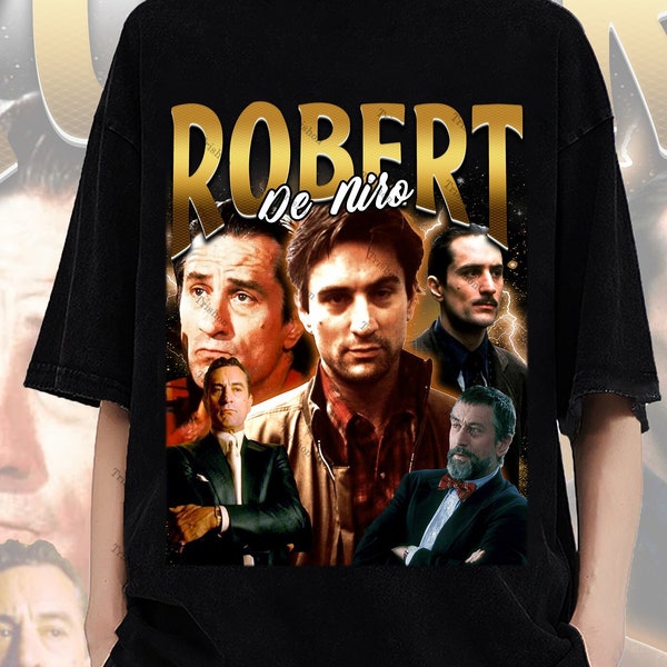 Retro Robert De Niro Shirt-Robert De Niro Tshirt,Robert De Niro T-shirt,Robert De Niro T shirt,Robert De Niro Tee,Killers of The Flower Moon