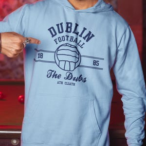 Dublin (Gaelic) Football Hoodie - GAA - Gaelic Games - Adult Sizes