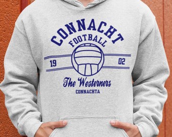 Connacht (Gaelic) Football Hoodie - IRL - Gaelic Games - Adult Sizes