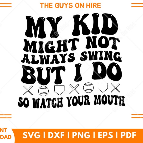 My Kid Might Not Always Swing svg My boy might not always swing Svg, My kids might not always swing, instant download,