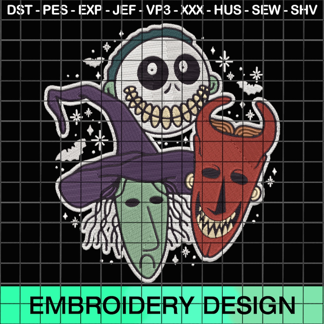 Halloween Embroidery Designs Halloween Embroidery Files Machine