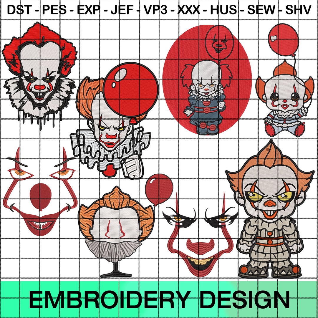 8 Files Halloween Bundle Embroidery Designs Bundle Halloween Etsy