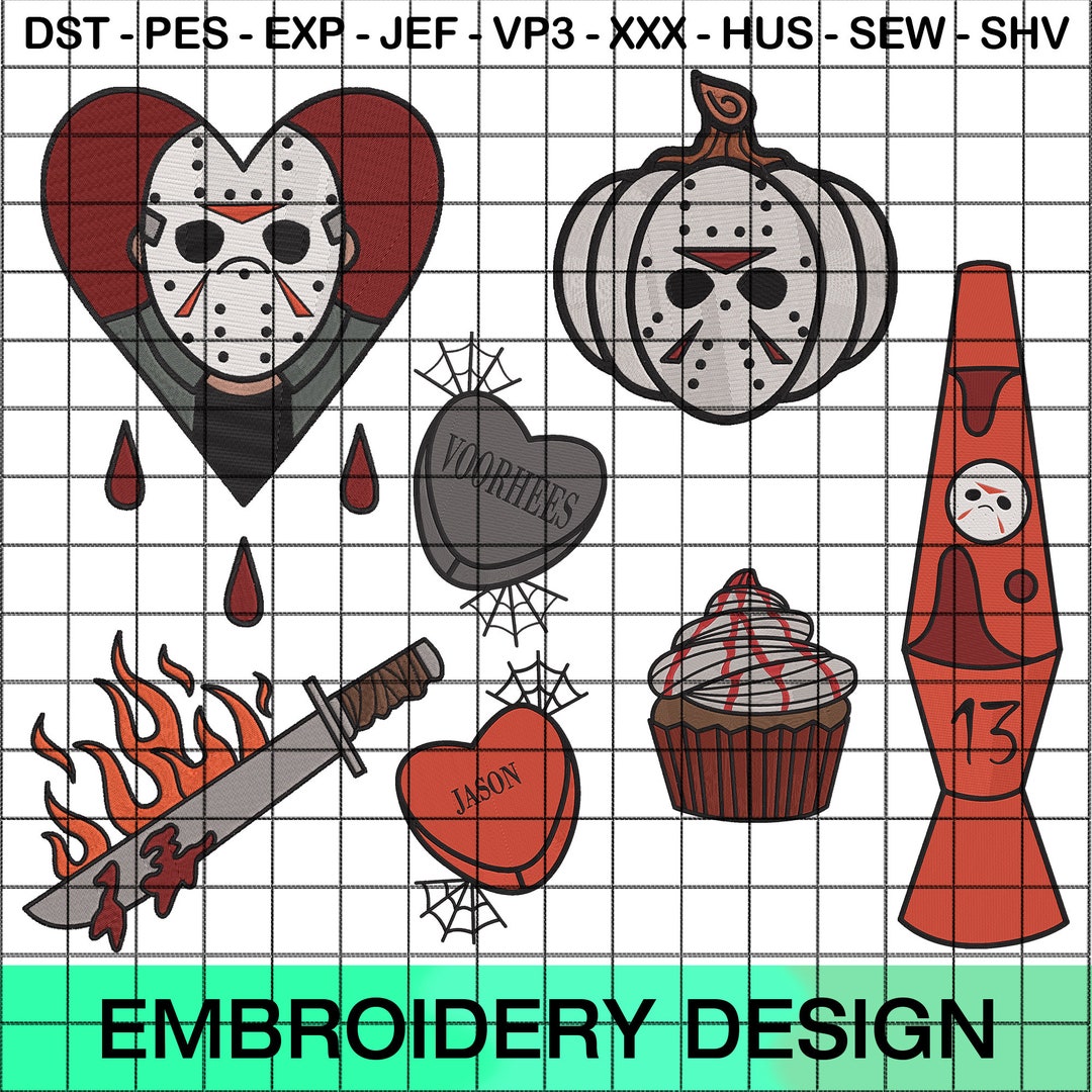 7 Files Halloween Embroidery Designs Halloween Embroidery Files Machine