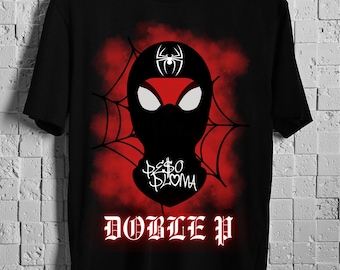 Peso Pluma PNG, DOBLE P Tour PNG, Araña, Peso Pluma Camiseta Descarga Digital, Peso Pluma Camiseta Descarga Instantánea, diseño de camisa dtf, png