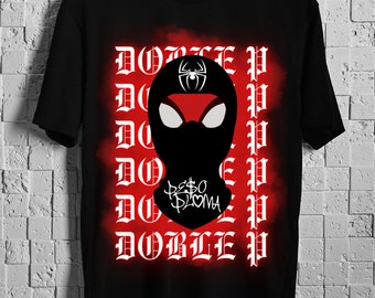 Peso Pluma PNG, DOBLE P Tour PNG, Araña, Peso Pluma Camiseta Descarga Digital, Peso Pluma Camiseta Descarga Instantánea, diseño de camisa dtf, png