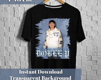 Peso Pluma PNG, DOBLE P Tour PNG, Descarga digital de camiseta de Peso Pluma, Descarga instantánea de camiseta de Peso Pluma, diseño de camiseta dtf, png