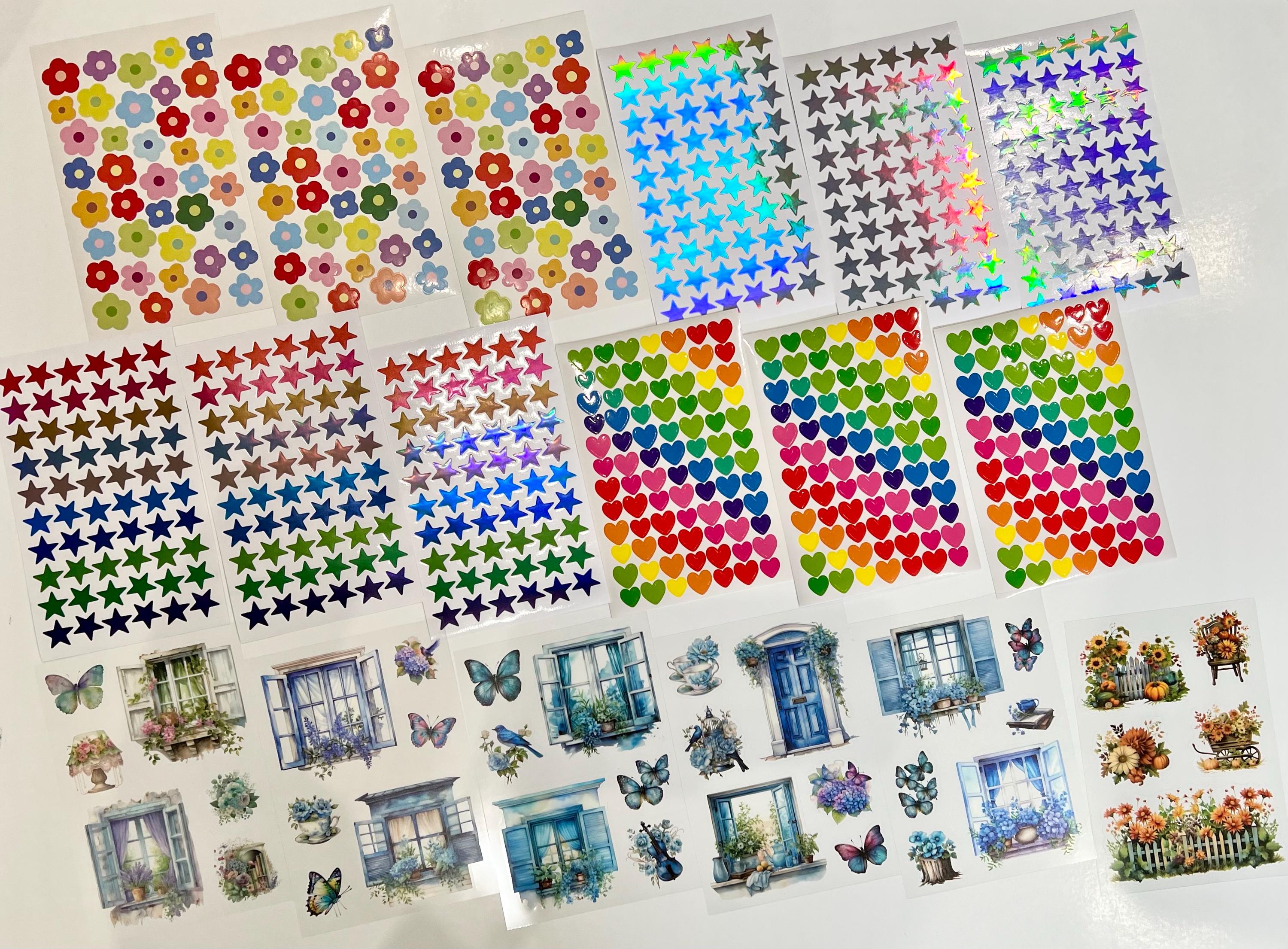 Random Assorted Sticker Sheets Grab Bag: Random Kawaii Sticker Sheets ...