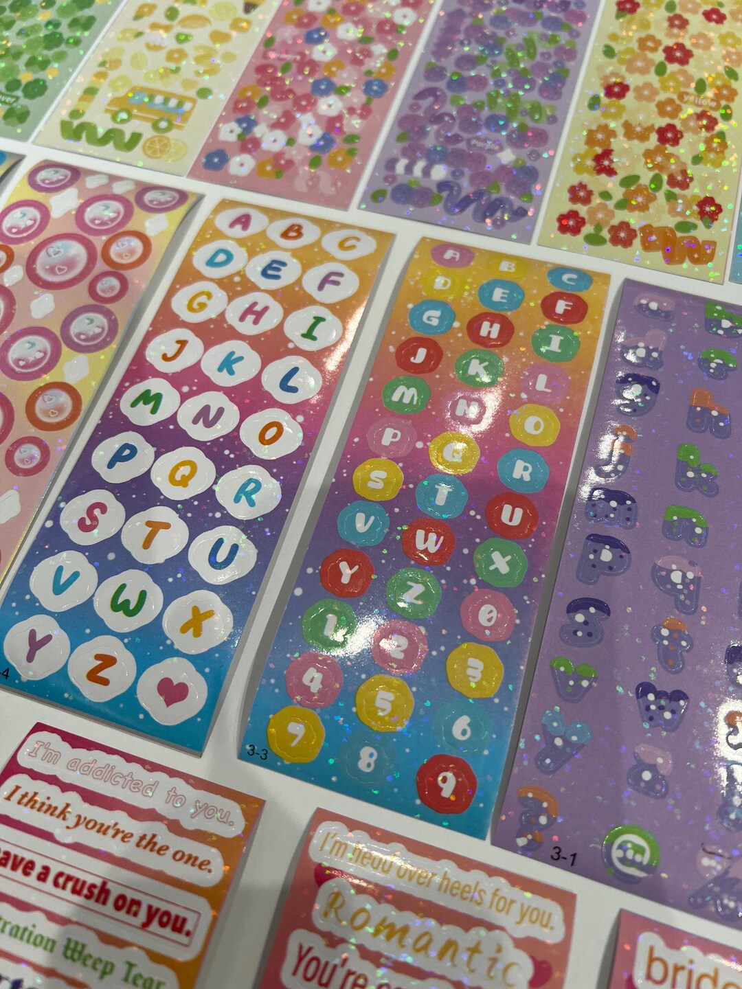 Random Assorted Sticker Sheets Grab Bag: Random Kawaii Sticker Sheets ...