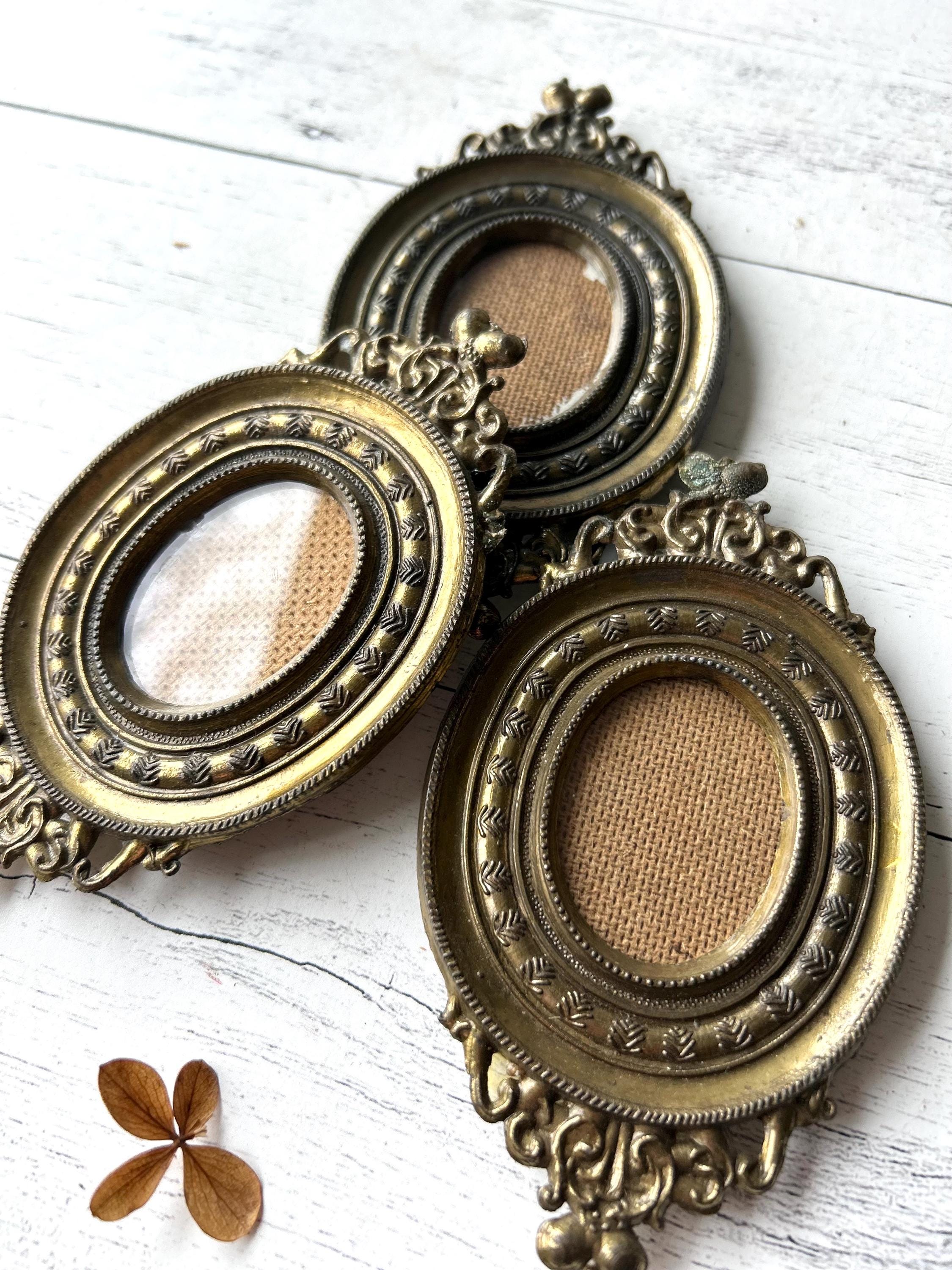 Italian Brass Frame Art - Etsy