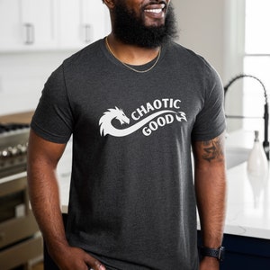 Chaotic Good Shirt | Alignment Shirt | RPG Shirt | Dungeon Master Shirt | Gaming Shirt | Dungeon Shirt | Dragon Shirt