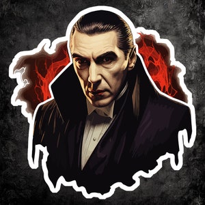 Bela Lugosi Dracula Sticker, Perfect for Halloween!