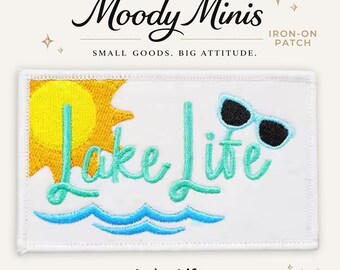 Lake Life Embroidered Patch