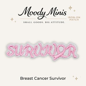 Bc Survivor Embroidered Patch- Rts