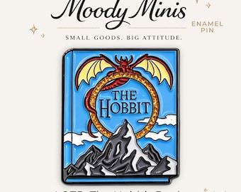 Lotr The Hobbit Book Enamel Pin