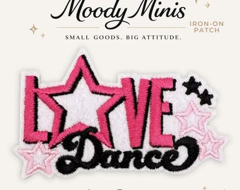 Love Dance Embroidered Patch