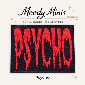 Psycho Embroidered Patch