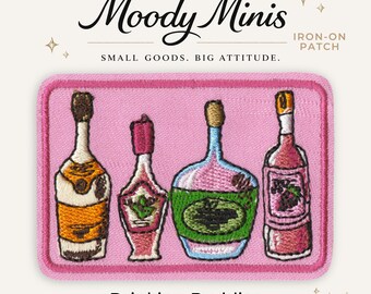 Drinking Buddies Embroidered Patch