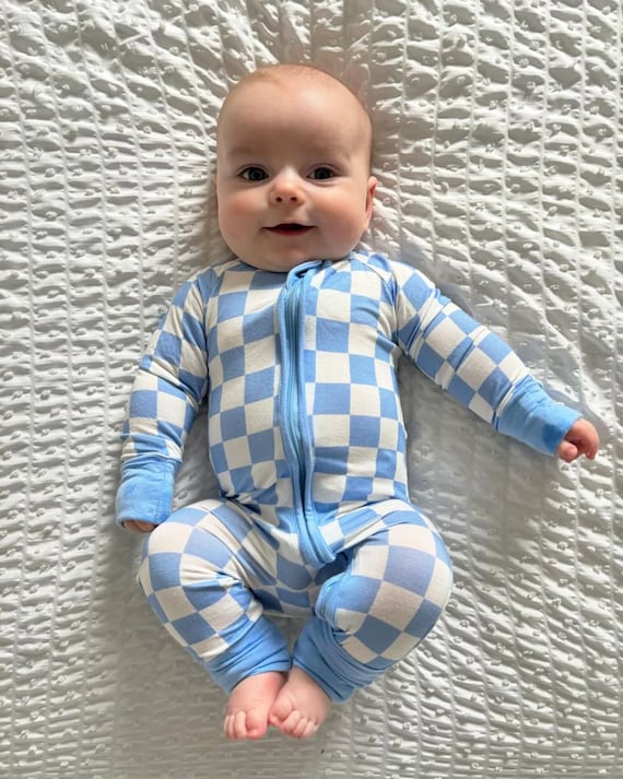 BABY BOY BLUE CHECKERED BABY BOY BLUE CHECKERED
