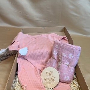 Welcome Baby Girl: Premium Gift Box for Newborns Hamper Gift For Baby Girl ,Welcome Baby Gift Basket For New Mum, Baby Christmas Gifts