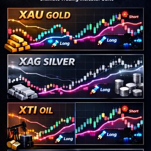 PremiumTrend AI TradingAnsichts Indikator - SuperTrend, T3-CCI, Kauf-/Verkaufsschritte