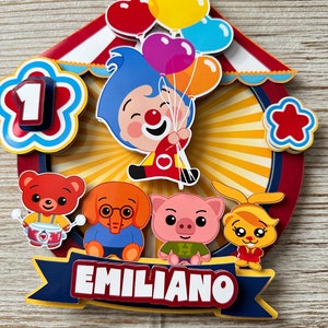 Payasito Blin blin cake topper / custom cake topper blin blin / personalized cake topper / BlinBlin Theme cake topper