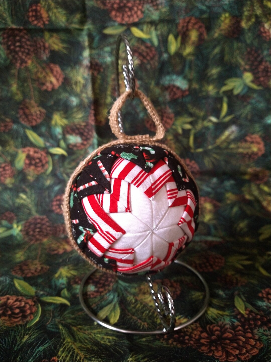 Handmade Quilted Ornaments Etsy