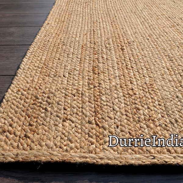 Jute rug - Etsy