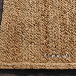Handmade Jute Rug, Jute Braided Rug, Natural Rug, Bohemian Rug, Jute Area Rug, Jute Woven Rug , Large Area Rug, Eco Friendly Rug