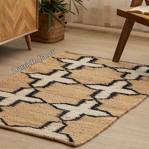 ラグ・カーペット India hemp rug ラグ・カーペット India hemp rug Indian Handmade Hemp Rug