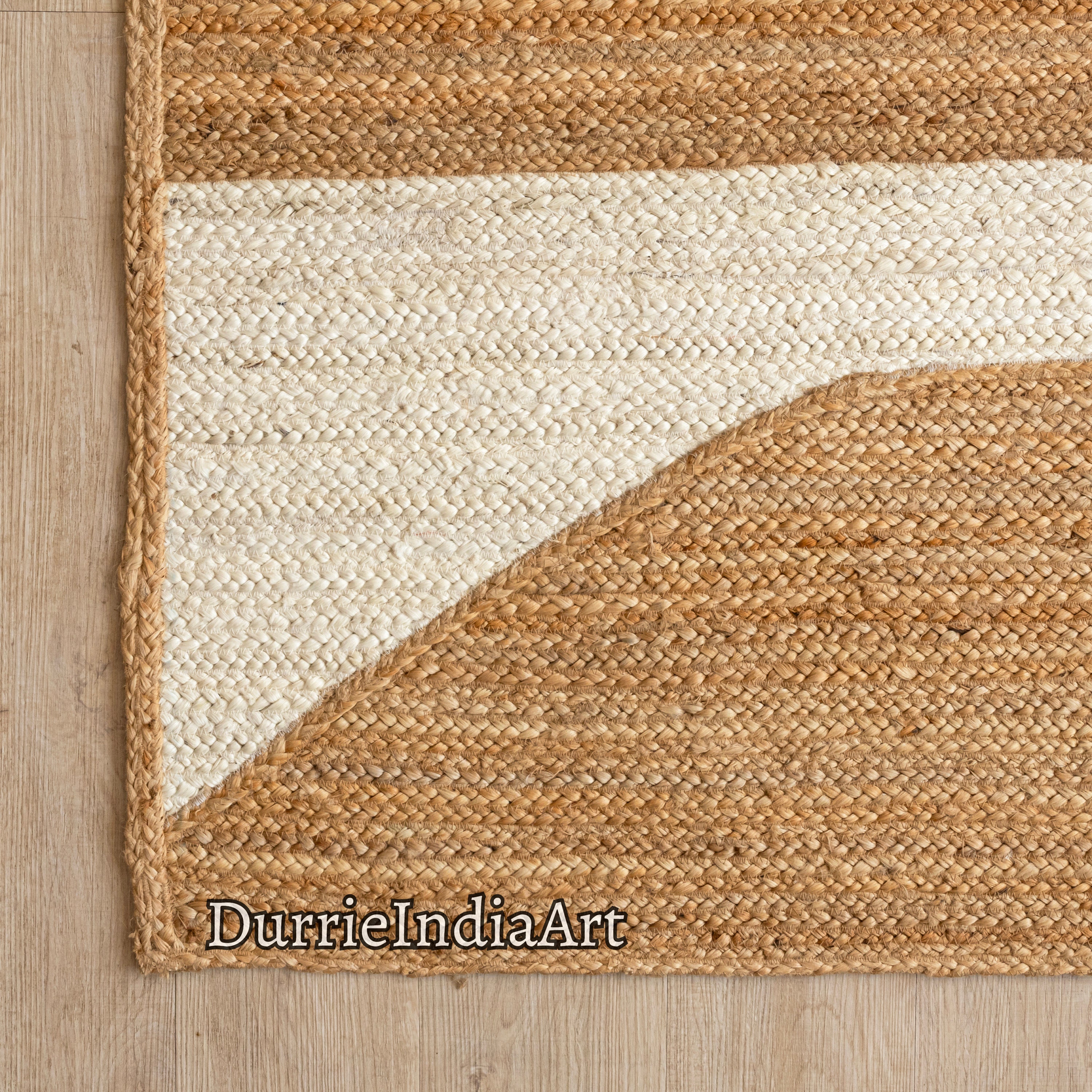 7x12 Rug Natural Jute Rug 7x12 Ft Kitchen: Handmade Jute Solid Beige , Eco ...