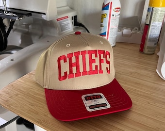 Kansas City Chiefs Embroidered Trucker Hat