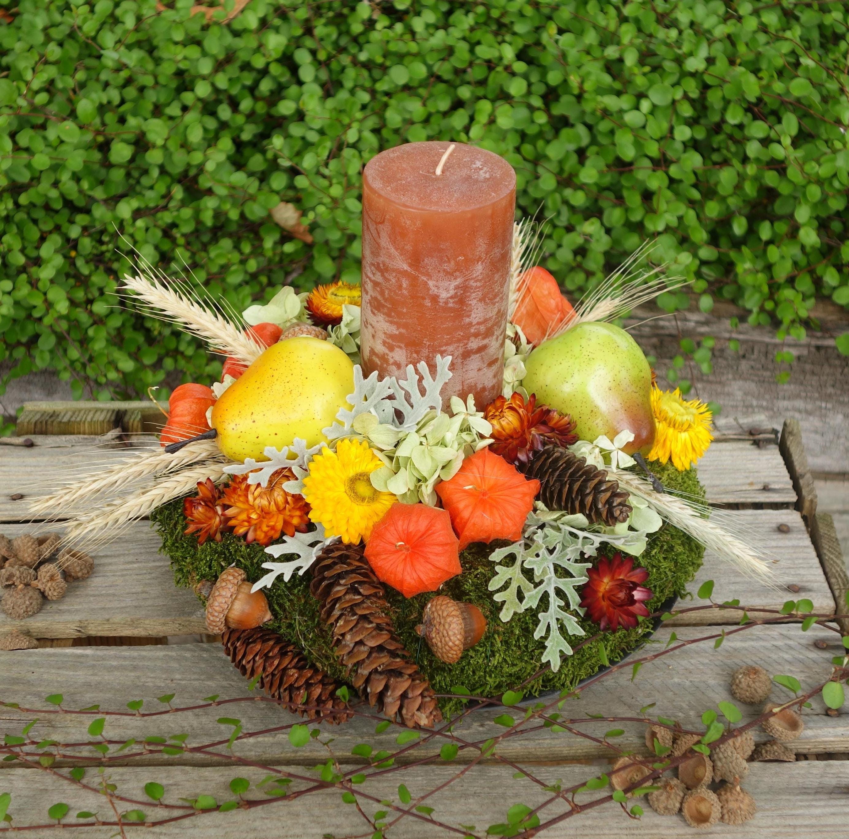 Herbstliches gesteck