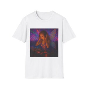 Mystical Fairy Graphic T-Shirt, Bohemian Tee, Festival Wear, Gift for Dreamers, Cozy Casual Fashion