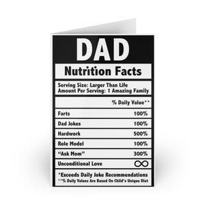 Tarjetas de felicitación divertidas para el Día del Padre, regalo para él, bromas de papá, humor para el Día del Padre, tarjetas de broma de agradecimiento de cumpleaños, regalo de celebración familiar
