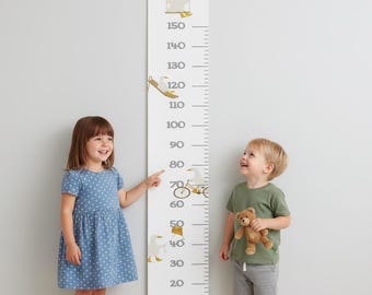 Goose Height Chart: Scandinavian Nursery Decor , Farmhouse Nursery Growth Chart , Digital Download