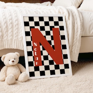 Set Of 3 Personalised Race Car Prints, Vehicle Prints, Boys Bedroom Prints, Toddler Boy Wall Art, Playroom Prints,Race Car Theme Nursery Art image 6