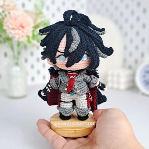 ヴァレサ 原神 あみぐるみ人形、かぎ針編みの手作りぬいぐるみ、アニメ