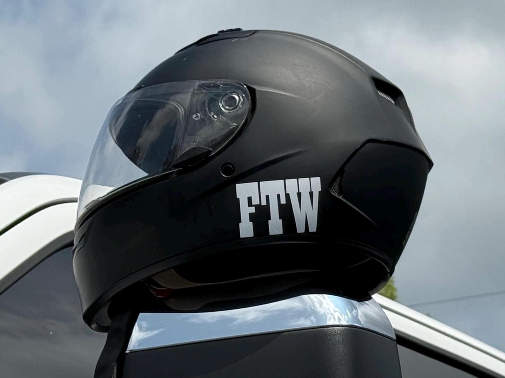 Motorcycle Helmet Stickers - Main Image