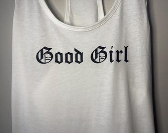 Good Girl Apparel • Gothic Romance Tank • Steamy Bookish Outfit • Gift for Her • Book Talk Top • Women’s Goth Reading Tank