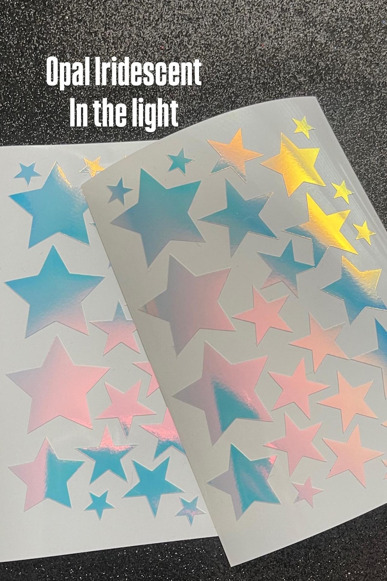 Glow in the Dark Star Stickers, Glowing Stars for Ceiling Wall Decor ...