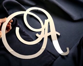 Large Custom Acrylic Letter, Wedding Letters, Custom Letter, Event Decor, Laser Cut Letter, Letter Sign, Monogram Letter, Mirror Letters