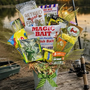 bouquet of fishing poles Bespoke Rod's or just because GONE FISHING