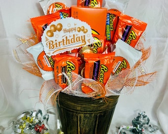 Reese's Peanut Butter Cup Keychain – Handmade Candy Lover Charm - Etsy