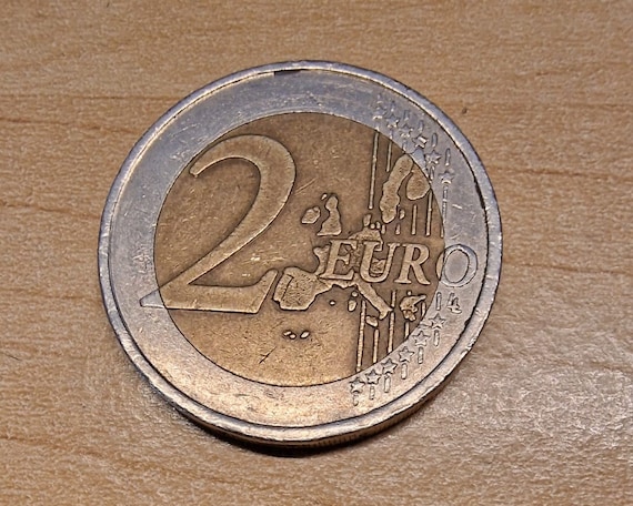 フランス 2ユーロ – 2000年 木とモットー Liberte Egalite Fraternite