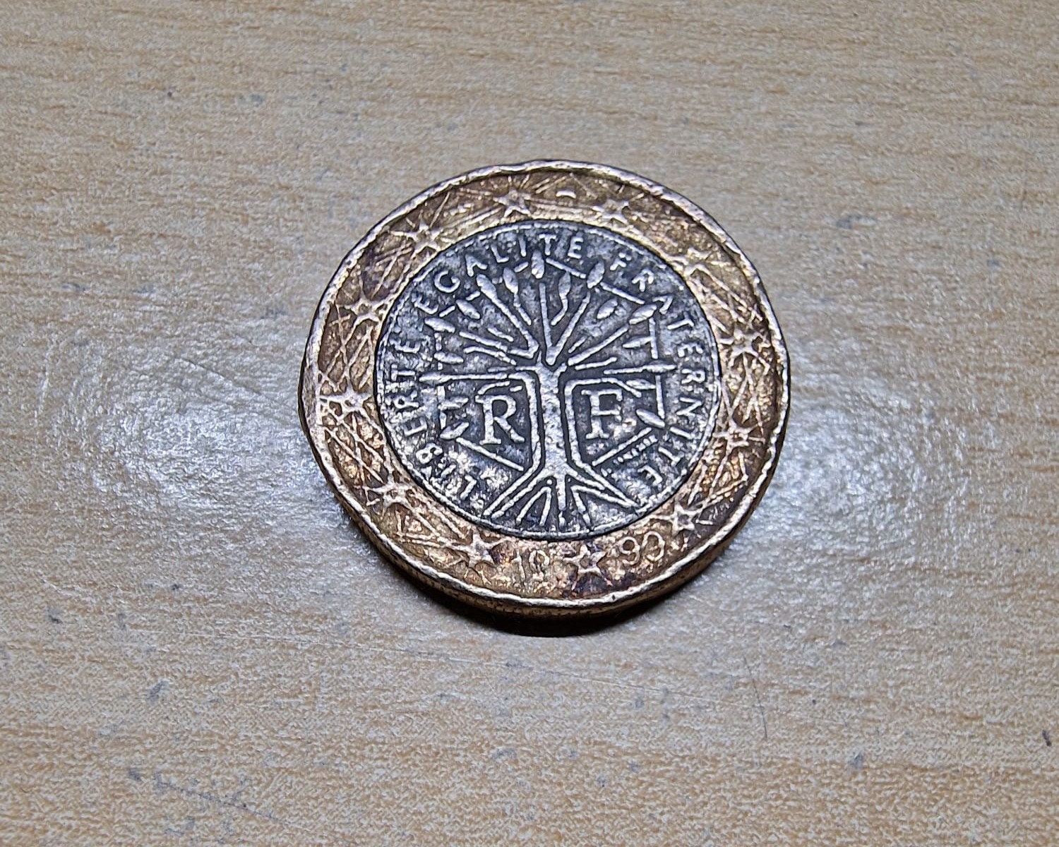 1 Euro Münze Liberte Egalite Fraternite 1999 Wert www.etsy.com